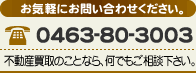 電話番号：0463-80-3003